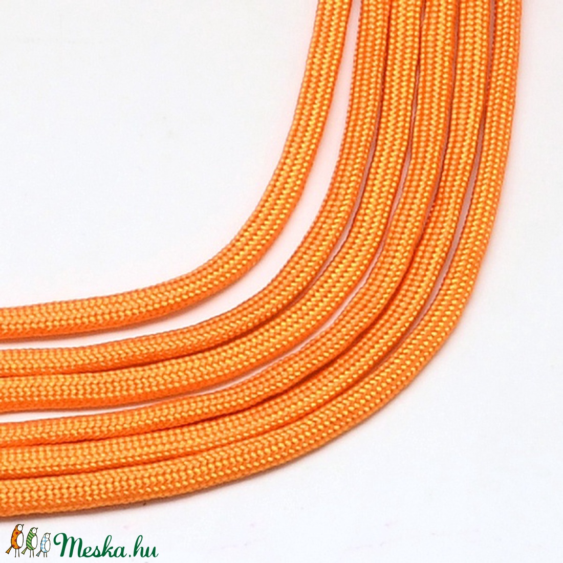 Paracord zsinór-2 (4-5 mm/1 m) - narancssárga - gyöngy, ékszerkellék - Meska.hu Paracord zsinór-2 (4-5 mm/1 m) - narancssárga - gyöngy, ékszerkellék - Meska.hu