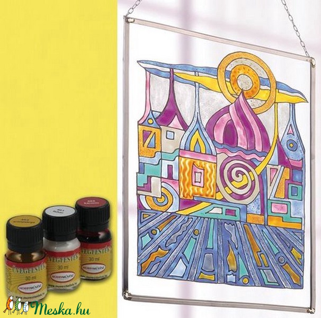 Üvegfesték (30 ml) - citrom - - Meska.hu Üvegfesték (30 ml) - citrom - - Meska.hu