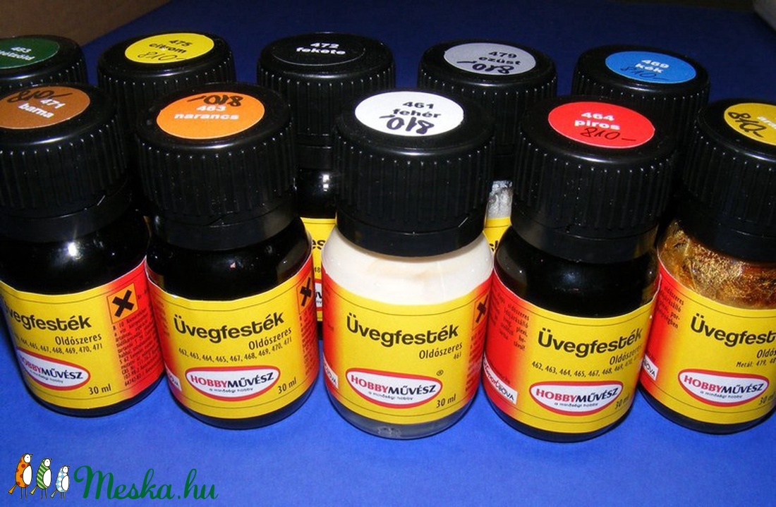 Üvegfesték (30 ml) - citrom - - Meska.hu Üvegfesték (30 ml) - citrom - - Meska.hu