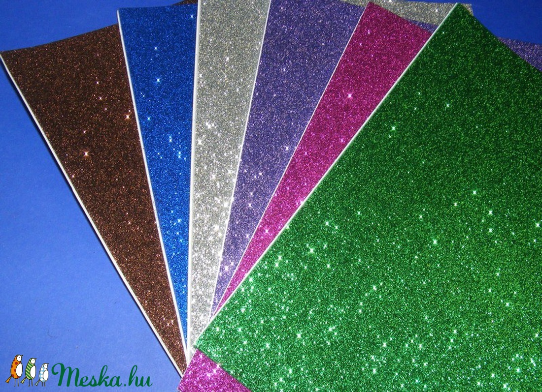Öntapadós glitteres dekorgumi (A/4 méreta/1 db) - lila - vegyes alapanyag - Meska.hu Öntapadós glitteres dekorgumi (A/4 méreta/1 db) - lila - vegyes alapanyag - Meska.hu
