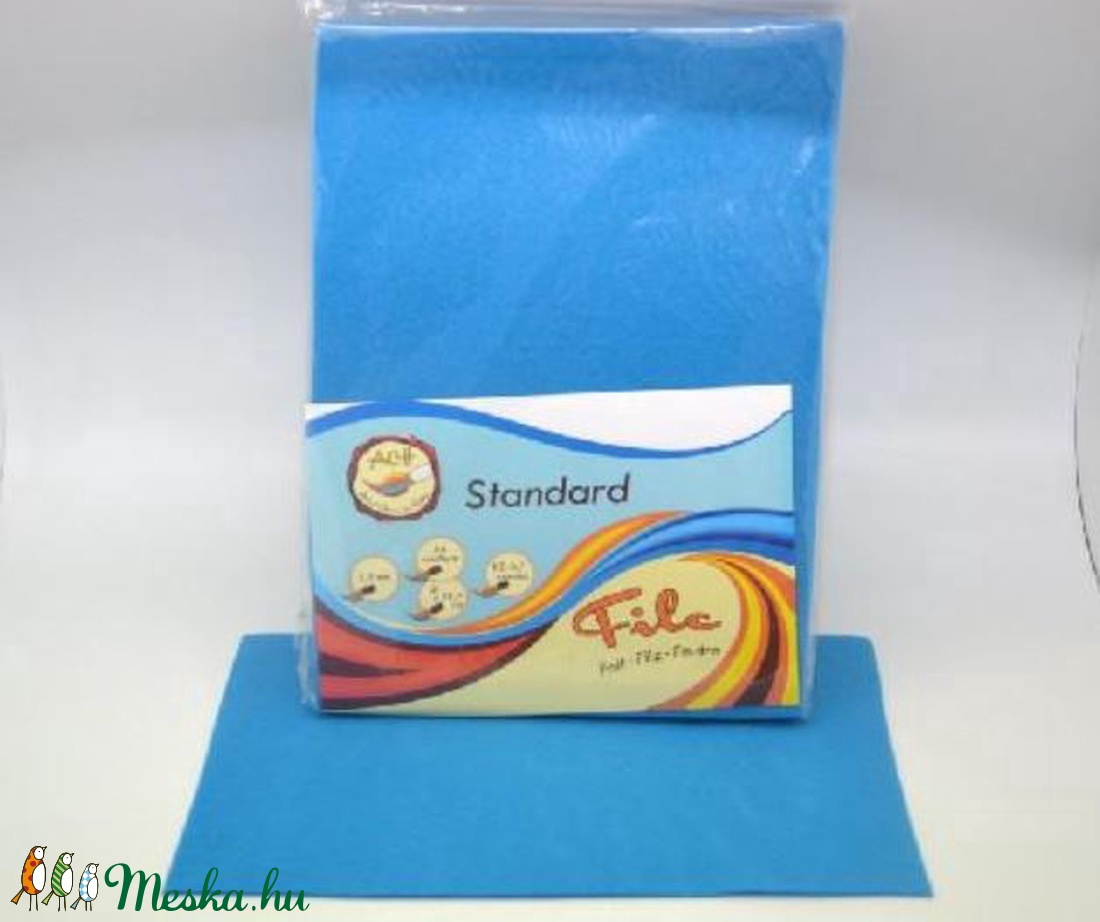 Dekorfilc (2 mm/kemény) - azúrkék - textil - Meska.hu Dekorfilc (2 mm/kemény) - azúrkék - textil - Meska.hu