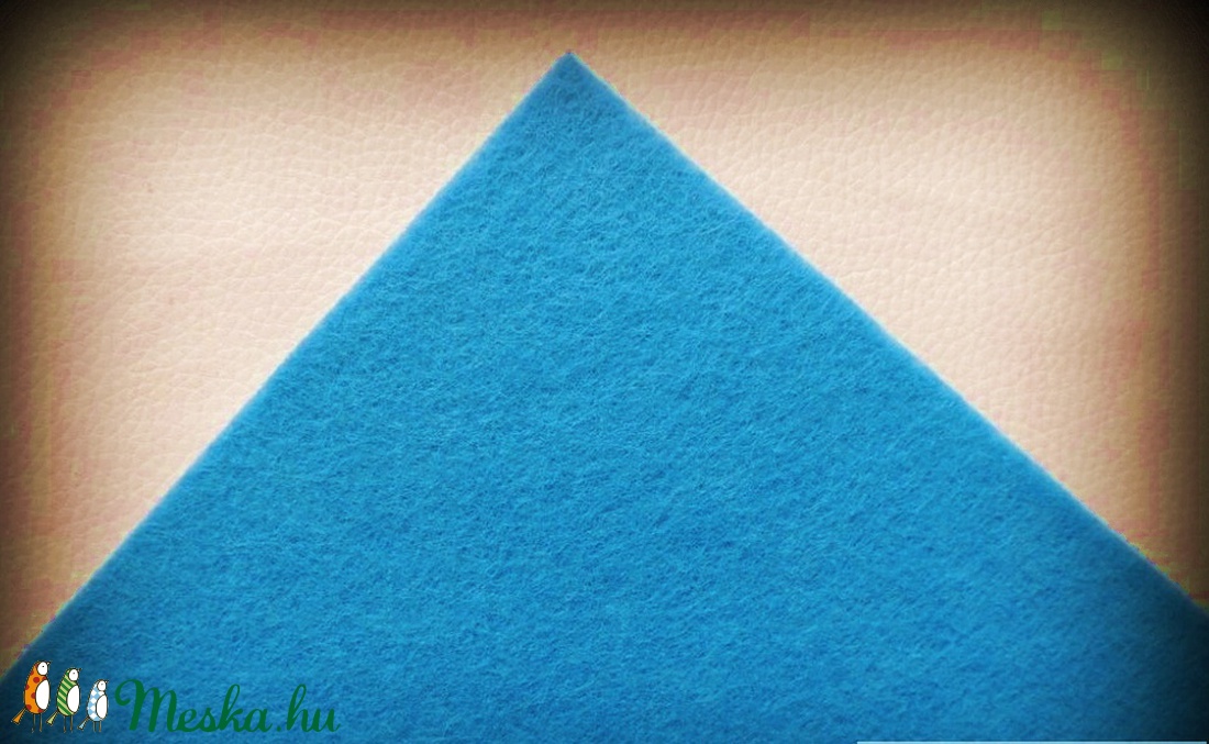 Dekorfilc (2 mm/kemény) - azúrkék - textil - Meska.hu Dekorfilc (2 mm/kemény) - azúrkék - textil - Meska.hu