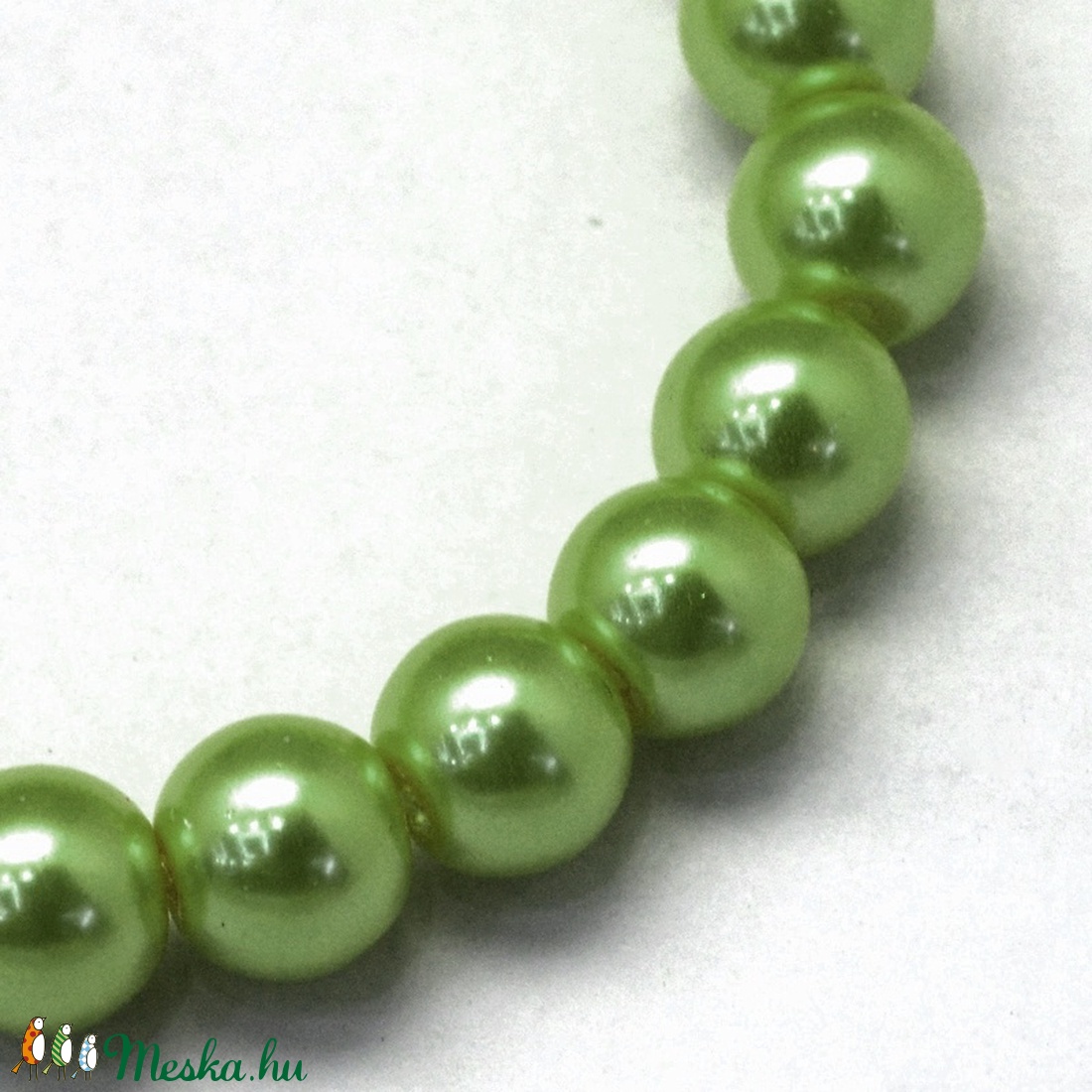 Viaszgyöngy-13 ( 3 mm/ 250 db) - pisztáciazöld - gyöngy, ékszerkellék - Meska.hu Viaszgyöngy-13 ( 3 mm/ 250 db) - pisztáciazöld - gyöngy, ékszerkellék - Meska.hu