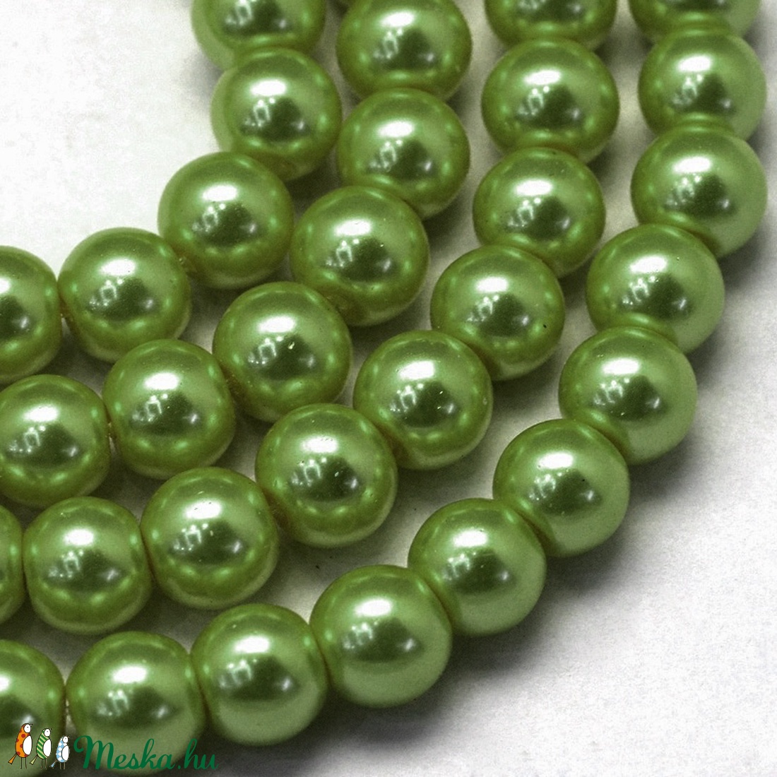 Viaszgyöngy-13 ( 3 mm/ 250 db) - pisztáciazöld - gyöngy, ékszerkellék - Meska.hu Viaszgyöngy-13 ( 3 mm/ 250 db) - pisztáciazöld - gyöngy, ékszerkellék - Meska.hu
