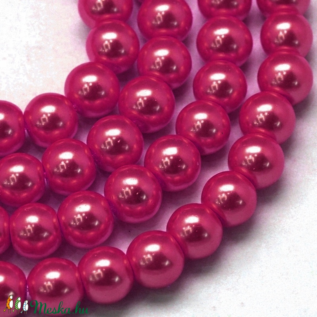 Viaszgyöngy-27 ( 3 mm/ 250 db) - sötétciklámen - gyöngy, ékszerkellék - Meska.hu Viaszgyöngy-27 ( 3 mm/ 250 db) - sötétciklámen - gyöngy, ékszerkellék - Meska.hu