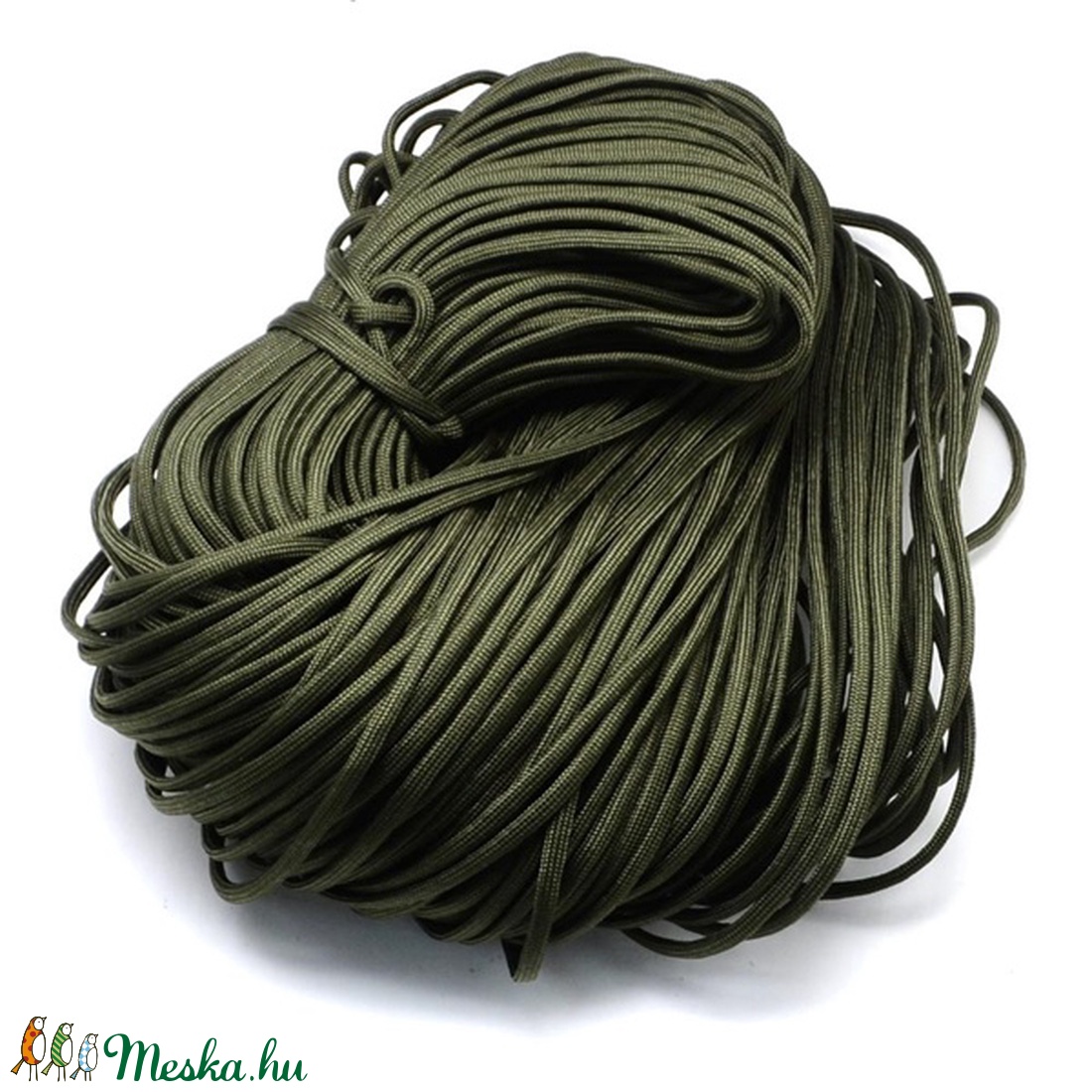 Paracord zsinór-15 (4-5 mm/1 m) - khaki - gyöngy, ékszerkellék - Meska.hu Paracord zsinór-15 (4-5 mm/1 m) - khaki - gyöngy, ékszerkellék - Meska.hu