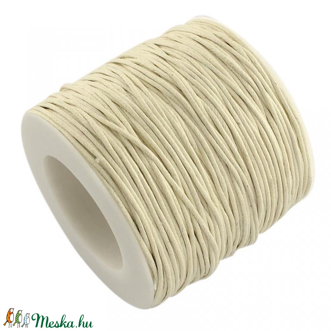 Viaszos pamutzsinór - 1 mm (7. minta/1 m) - beige - gyöngy, ékszerkellék - Meska.hu Viaszos pamutzsinór - 1 mm (7. minta/1 m) - beige - gyöngy, ékszerkellék - Meska.hu
