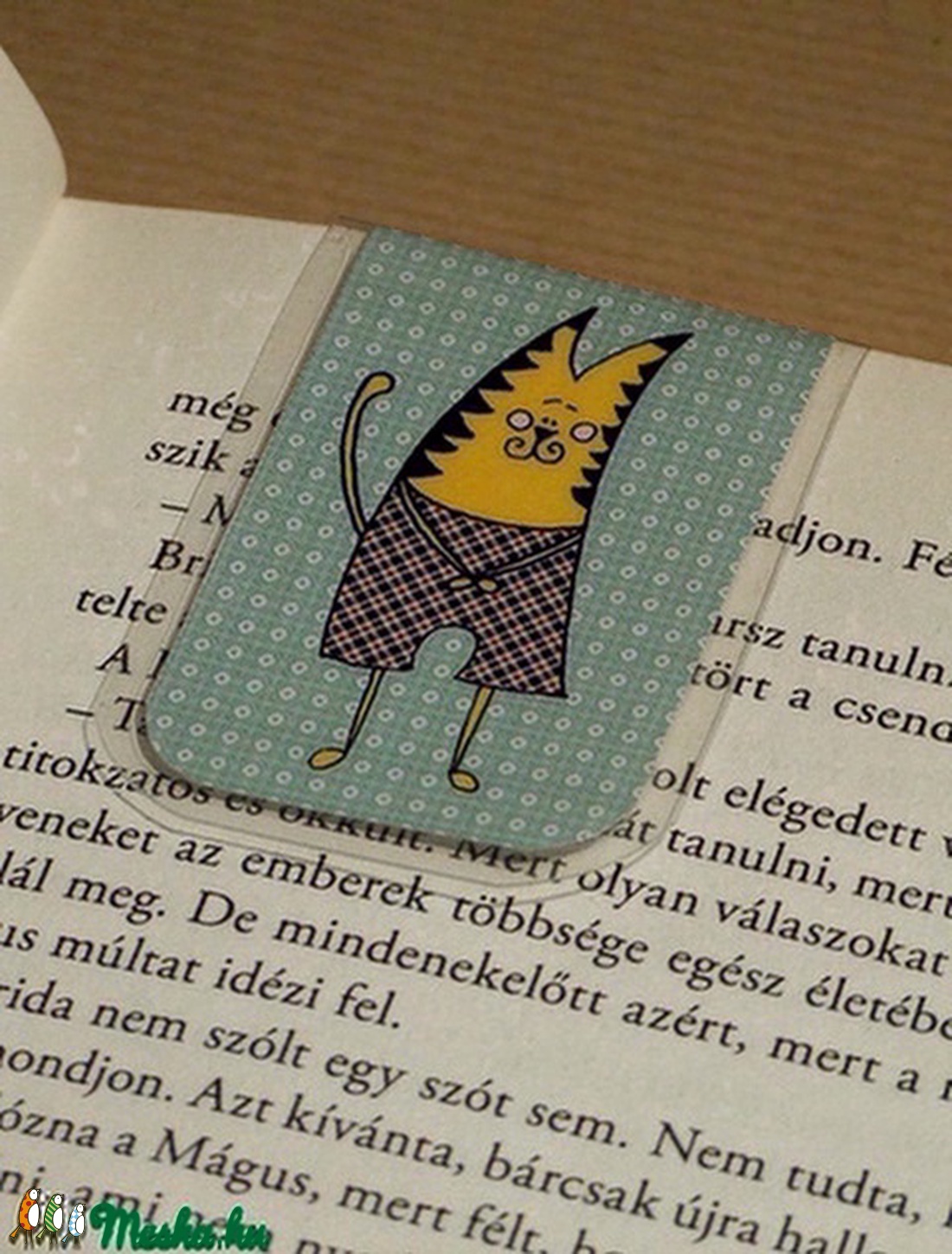 Cicafiú-mini MÁGNESES könyvjelző 1 db -  - Meska.hu