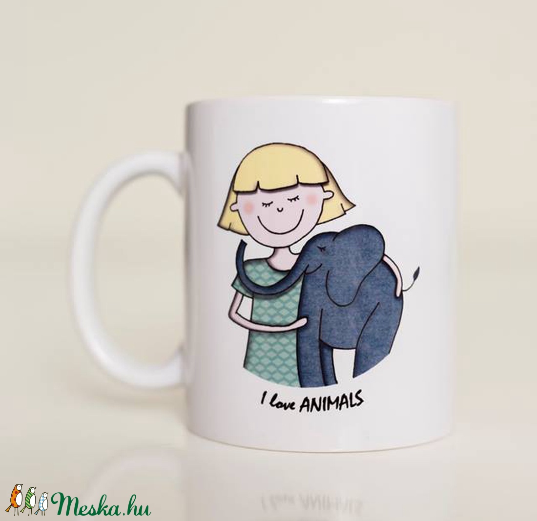 I love Animals- bögre -  - Meska.hu