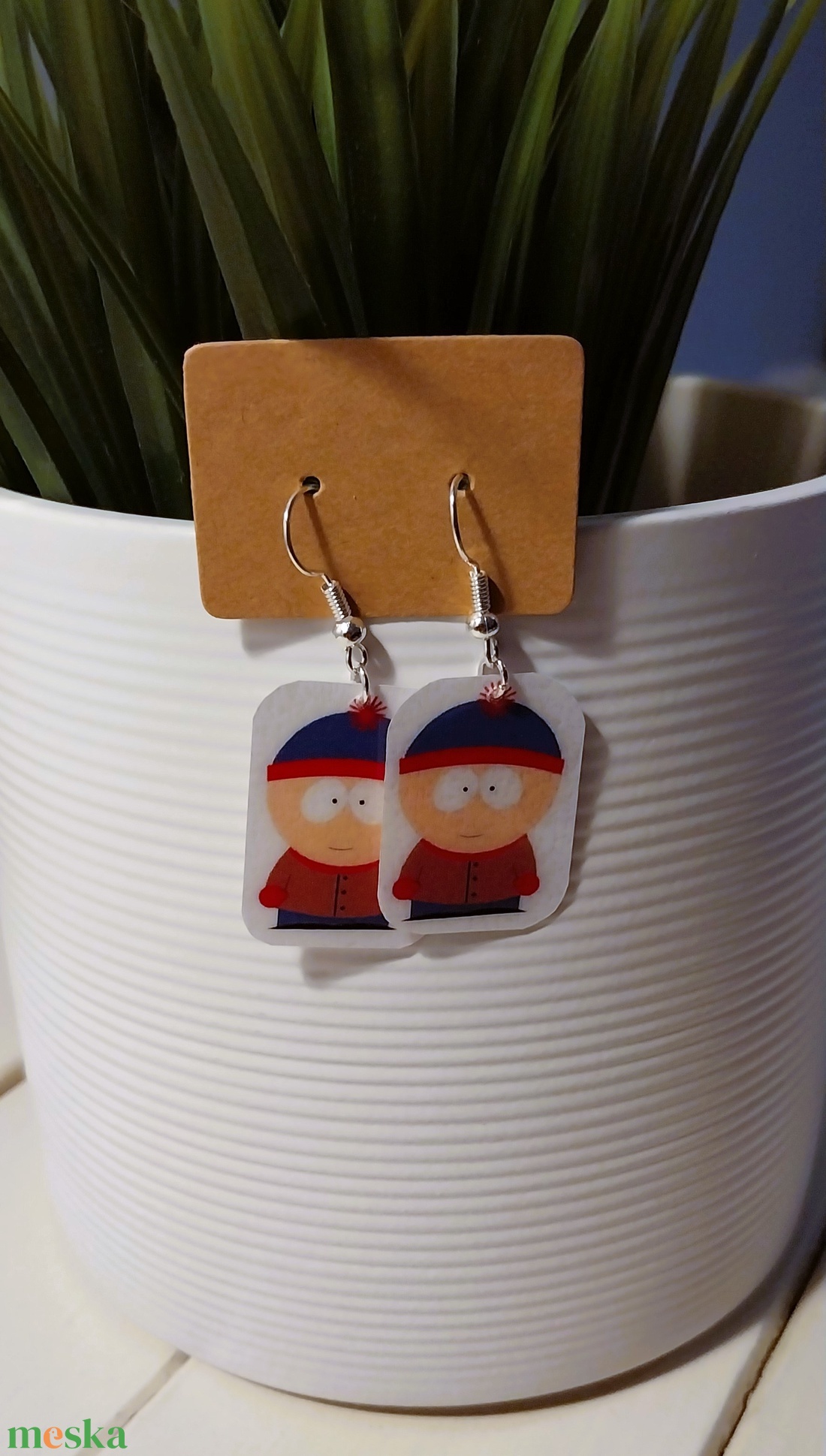 LAMIFÜLI - South Park -Cartman, Stan / 2 pár - ékszer - fülbevaló - lógó fülbevaló - Meska.hu LAMIFÜLI - South Park -Cartman, Stan / 2 pár - ékszer - fülbevaló - lógó fülbevaló - Meska.hu
