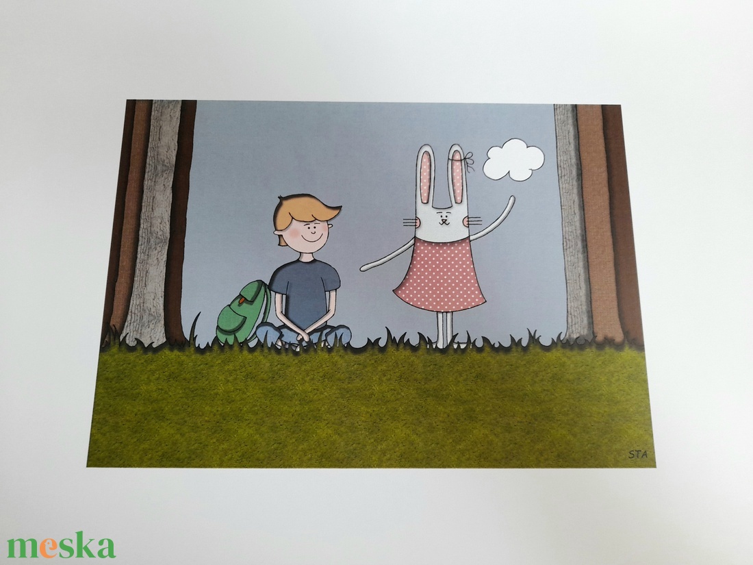 Nyuszi nem fél - művészet - grafika & illusztráció - digitális - Meska.hu Nyuszi nem fél - művészet - grafika & illusztráció - digitális - Meska.hu