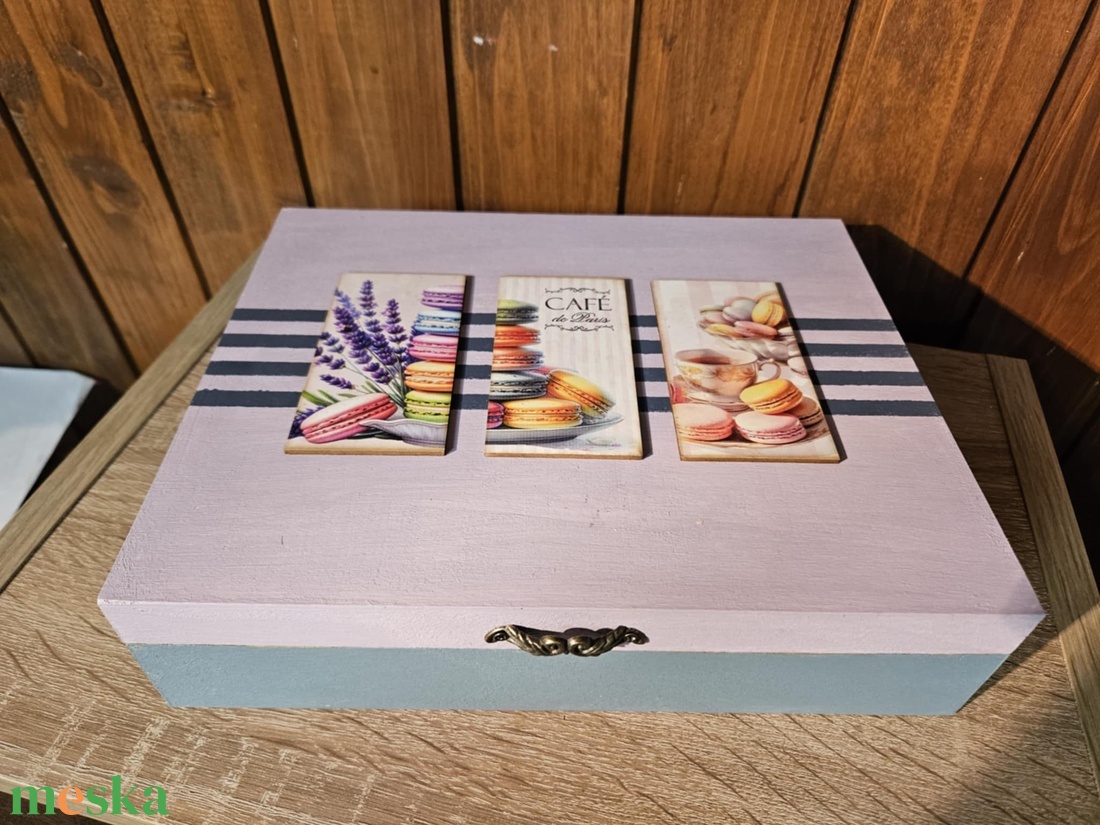 Macaronos doboz - otthon & életmód - tárolás & rendszerezés - doboz - Meska.hu Macaronos doboz - otthon & életmód - tárolás & rendszerezés - doboz - Meska.hu