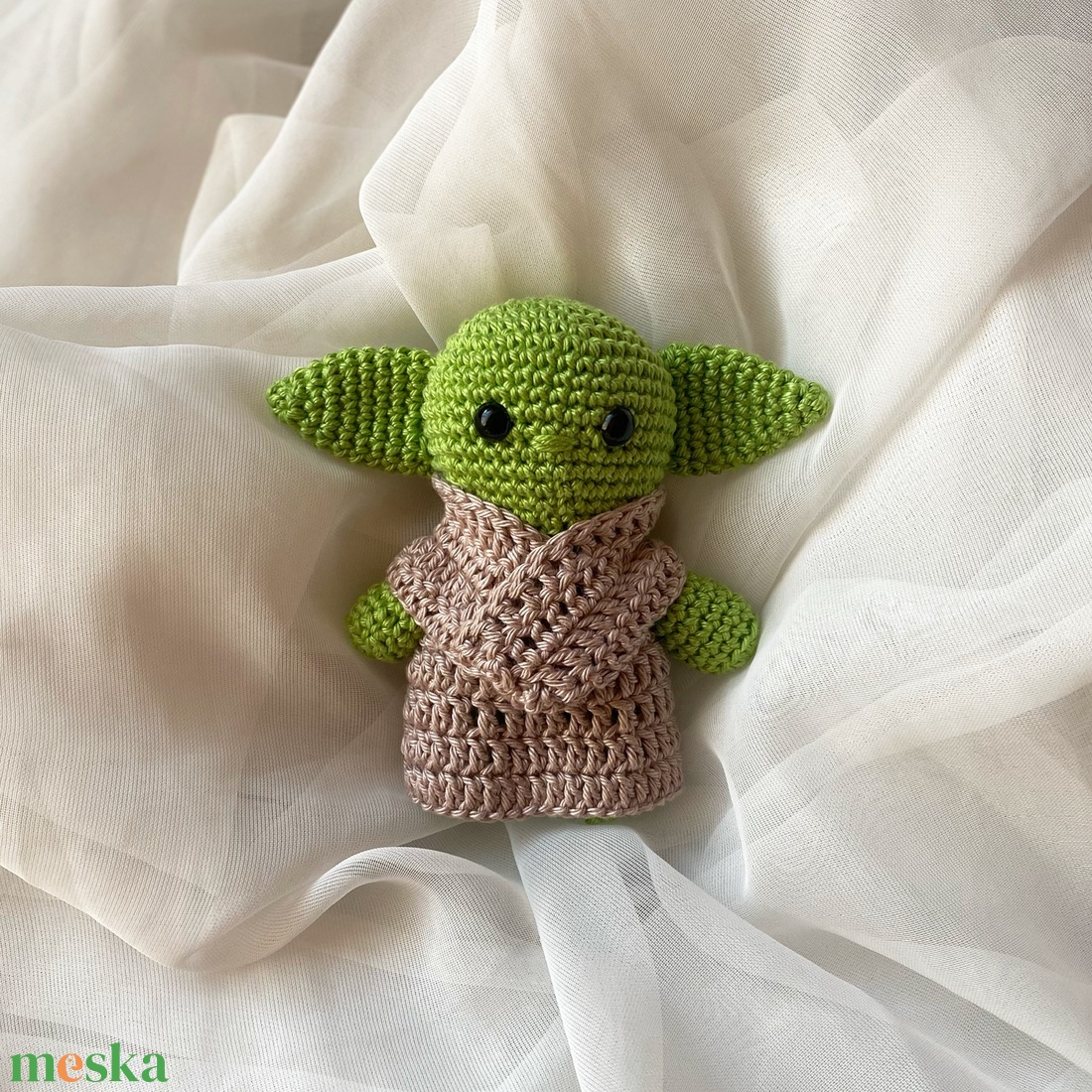 Horgolt figura baby yoda - játék & sport - plüssállat & játékfigura - manó - Meska.hu Horgolt figura baby yoda - játék & sport - plüssállat & játékfigura - manó - Meska.hu