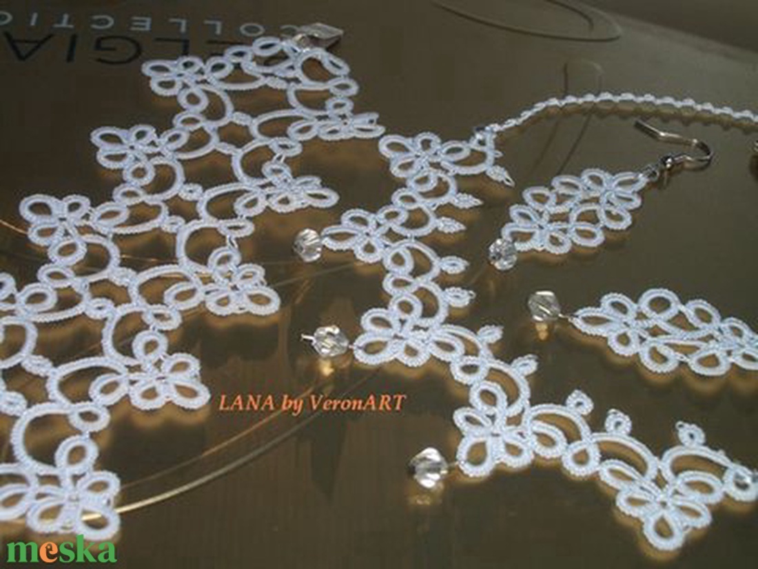 LANA hajócsipke nyakpánt fekete színben - - Meska.hu LANA hajócsipke nyakpánt fekete színben - - Meska.hu