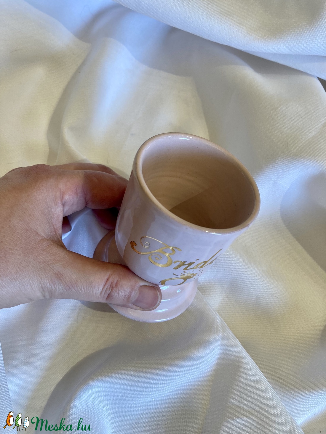 Bride feliratos kupa - esküvő - lánybúcsú - Meska.hu