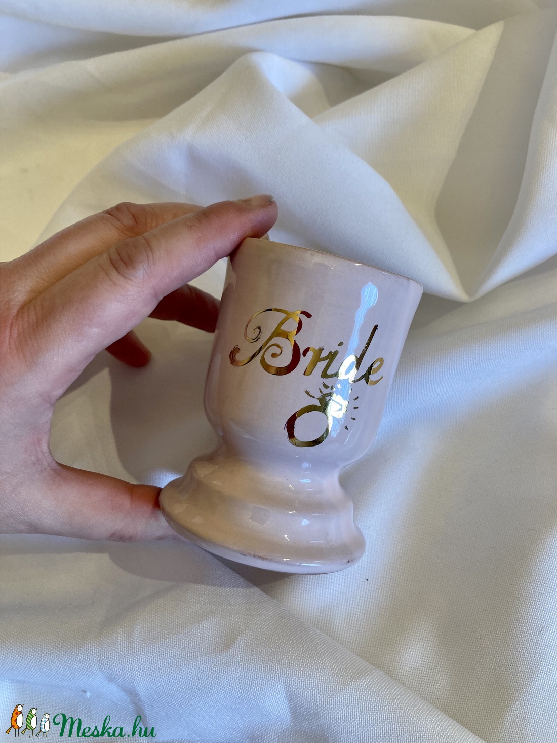 Bride feliratos kupa - esküvő - lánybúcsú - Meska.hu