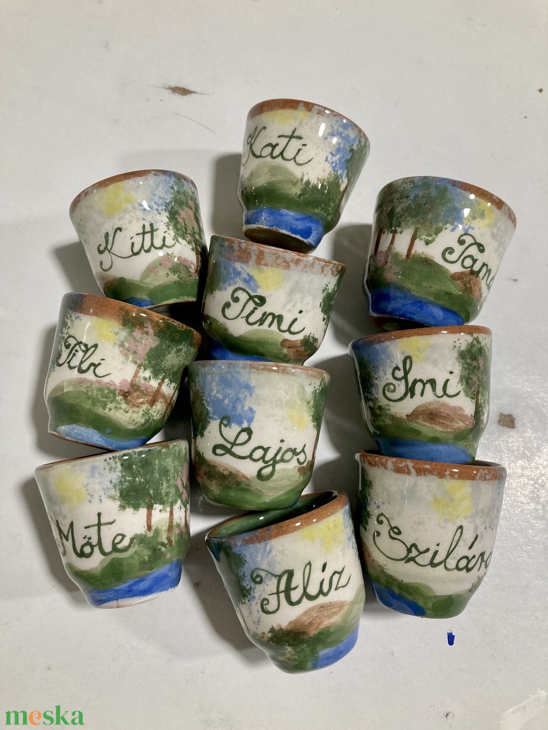 2 cl- es pohárka Bakony mintával - otthon & életmód - konyhafelszerelés, tálalás - tálalás - pálinkás poharak, szettek - Meska.hu 2 cl- es pohárka Bakony mintával - otthon & életmód - konyhafelszerelés, tálalás - tálalás - pálinkás poharak, szettek - Meska.hu