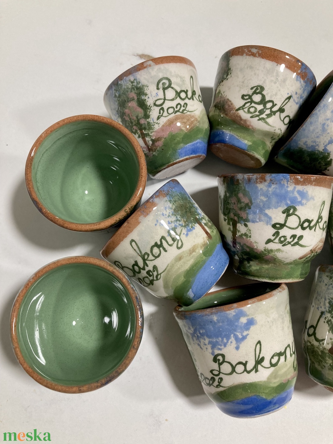 2 cl- es pohárka Bakony mintával - otthon & életmód - konyhafelszerelés, tálalás - tálalás - pálinkás poharak, szettek - Meska.hu 2 cl- es pohárka Bakony mintával - otthon & életmód - konyhafelszerelés, tálalás - tálalás - pálinkás poharak, szettek - Meska.hu