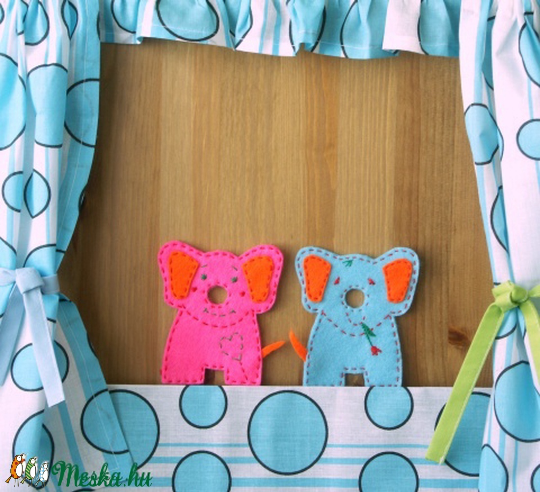 Textil bábszínház -  - Meska.hu