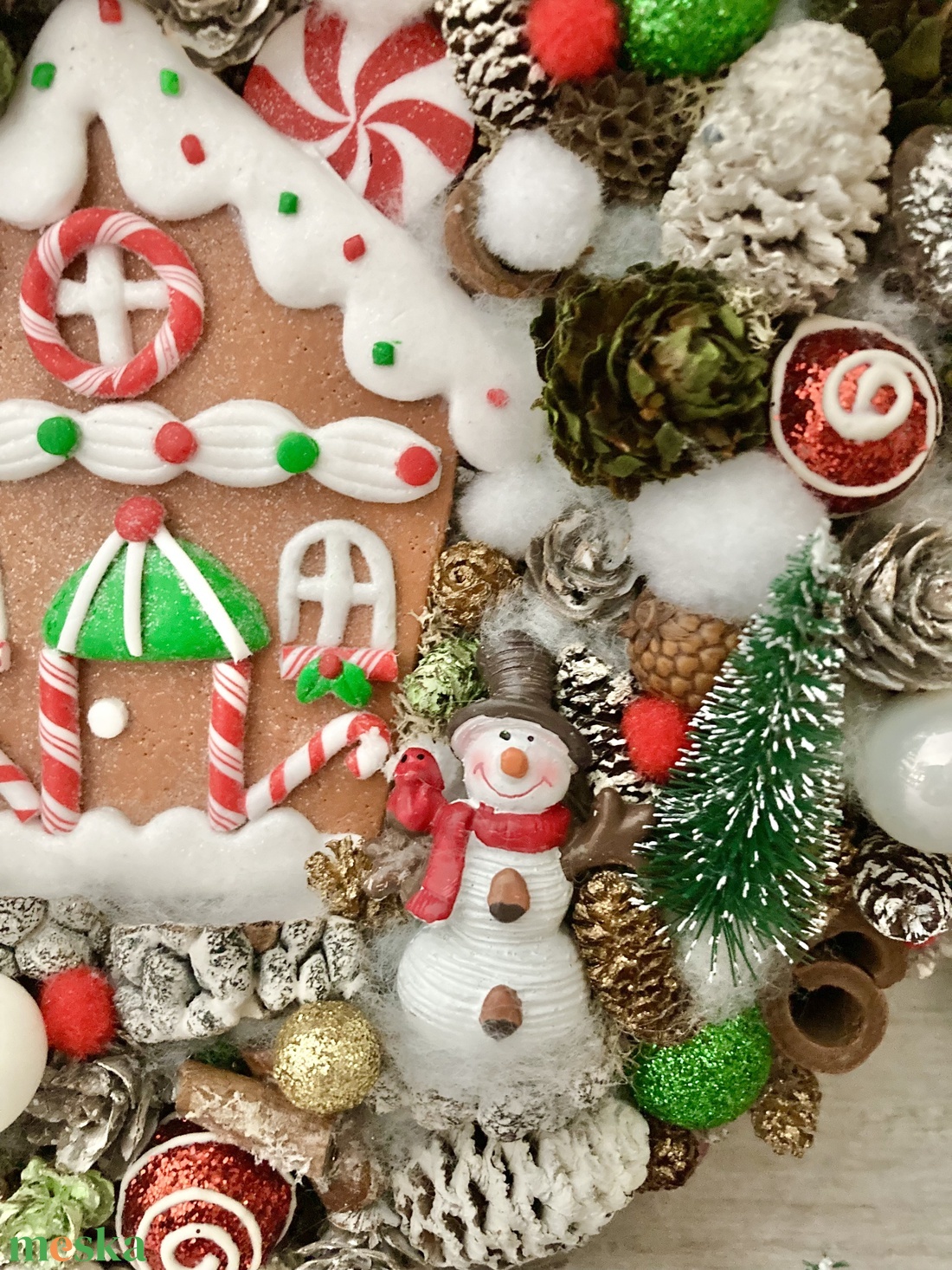 Mézeskalács házikó-ajtódísz - karácsony - karácsonyi lakásdekoráció - karácsonyi ajtódíszek - Meska.hu Mézeskalács házikó-ajtódísz - karácsony - karácsonyi lakásdekoráció - karácsonyi ajtódíszek - Meska.hu