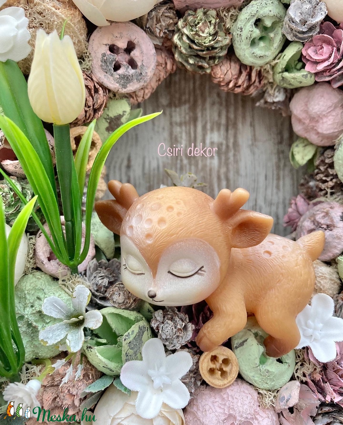 Tavaszi szunyókáló bambi-ajtódísz - otthon & életmód - dekoráció - ajtó- és ablak dekoráció - ajtódísz & kopogtató - Meska.hu Tavaszi szunyókáló bambi-ajtódísz - otthon & életmód - dekoráció - ajtó- és ablak dekoráció - ajtódísz & kopogtató - Meska.hu