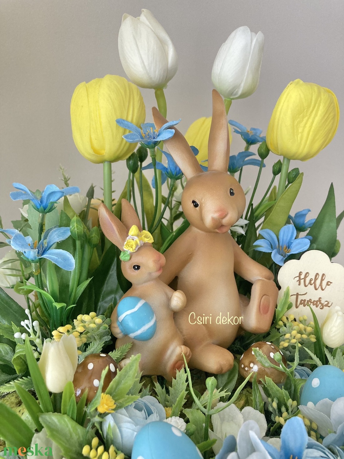 Nyusziváró asztaldísz - otthon & életmód - dekoráció - asztal és polc dekoráció - asztaldísz - Meska.hu