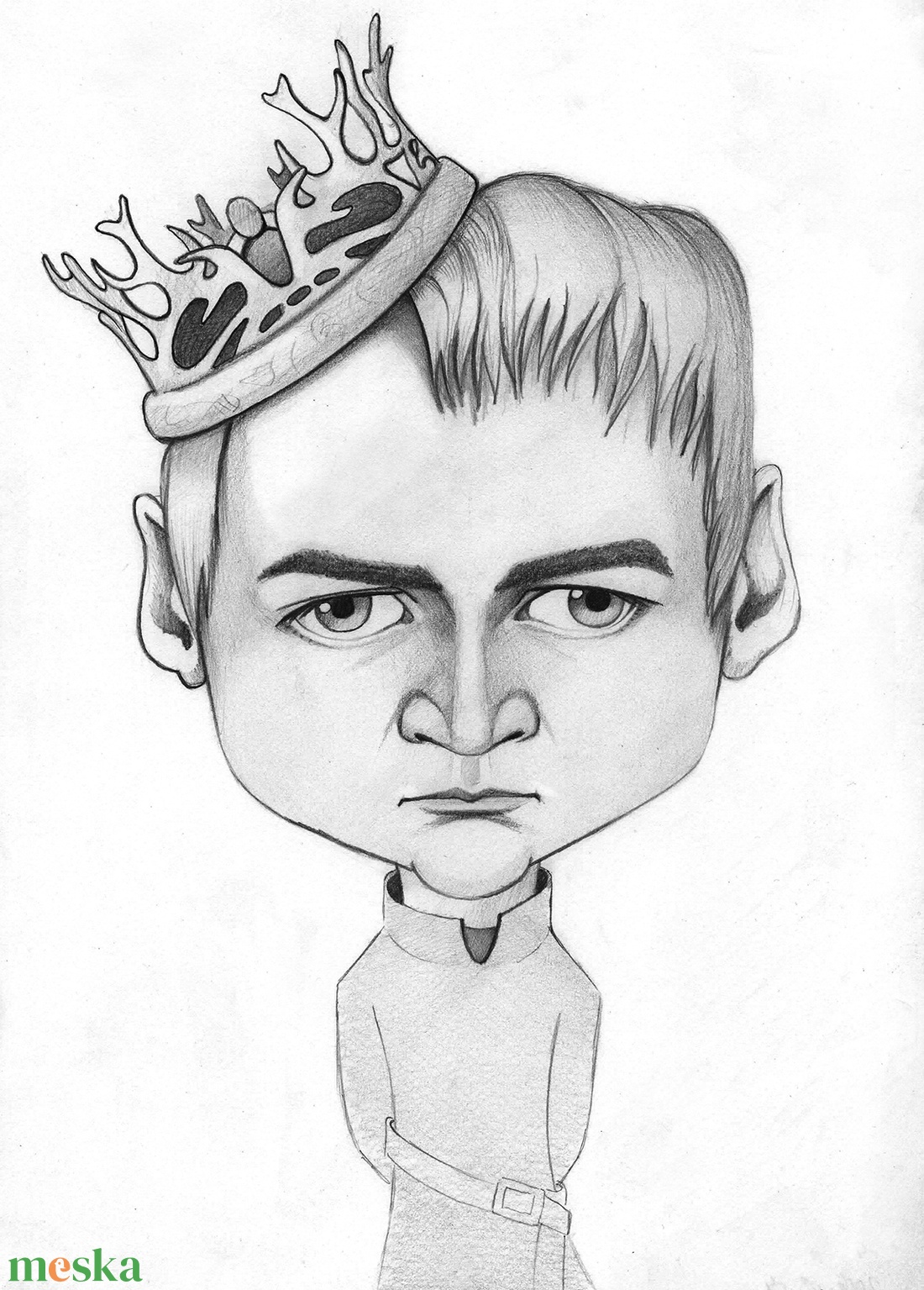 Joffrey Baratheon - művészet - portré & karikatúra - karikatúra - Meska.hu Joffrey Baratheon - művészet - portré & karikatúra - karikatúra - Meska.hu