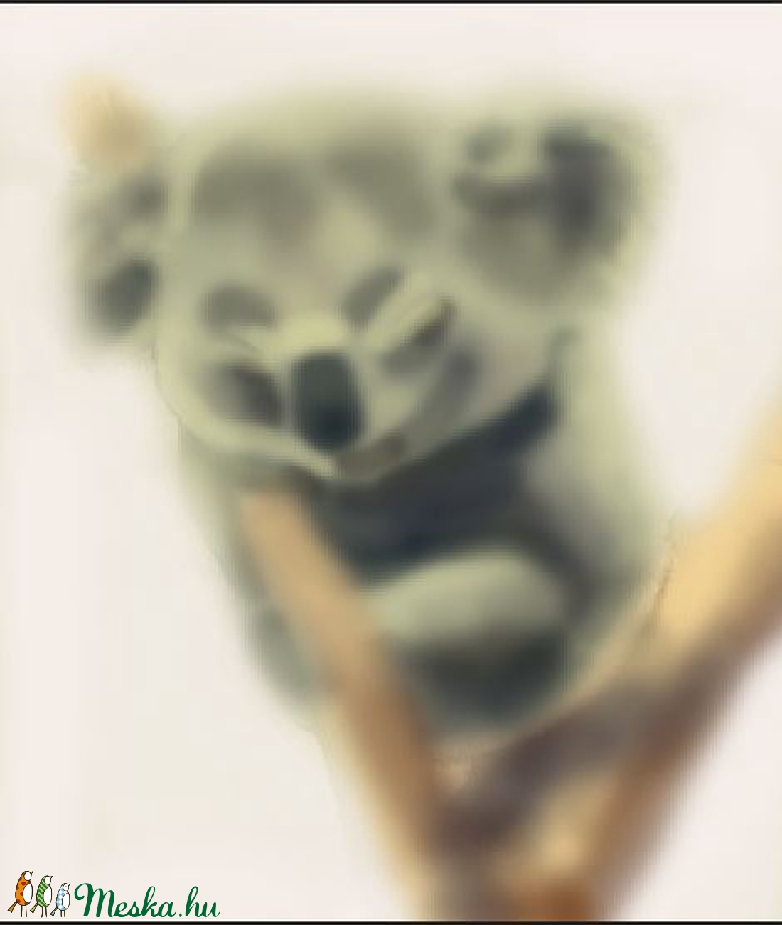 Koala festmény - művészet - grafika & illusztráció - Meska.hu