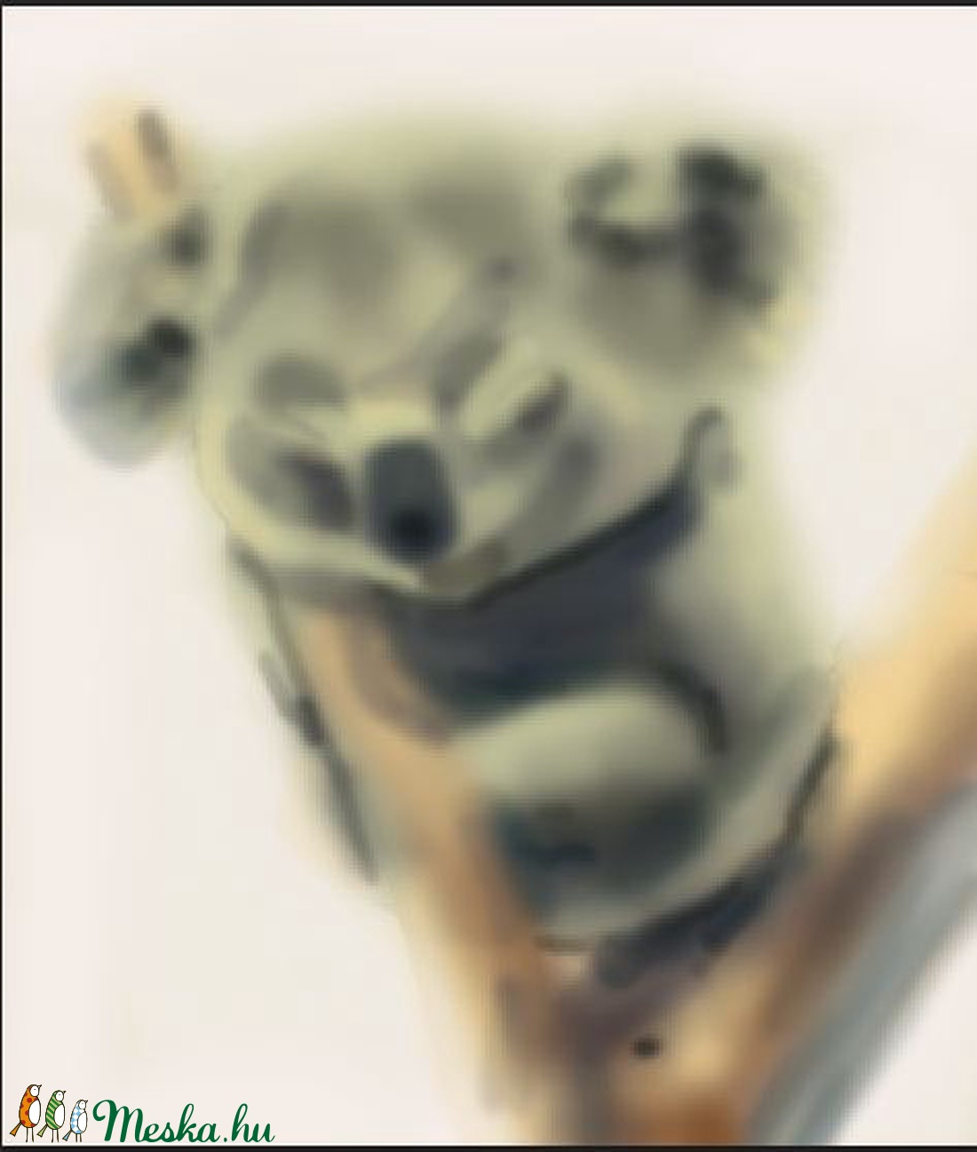 Koala festmény - művészet - grafika & illusztráció - Meska.hu
