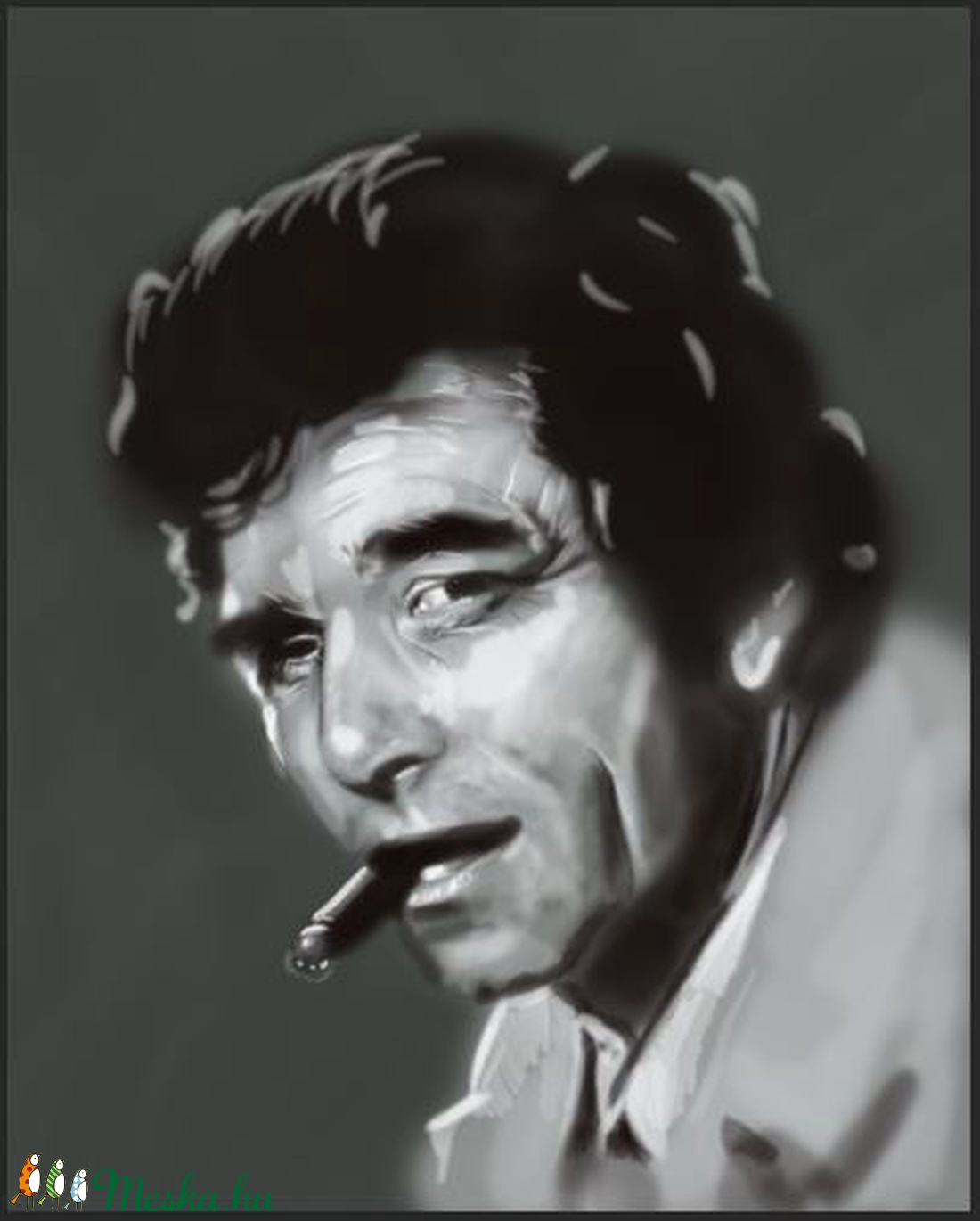 Columbo - művészet - portré & karikatúra - portré - Meska.hu Columbo - művészet - portré & karikatúra - portré - Meska.hu