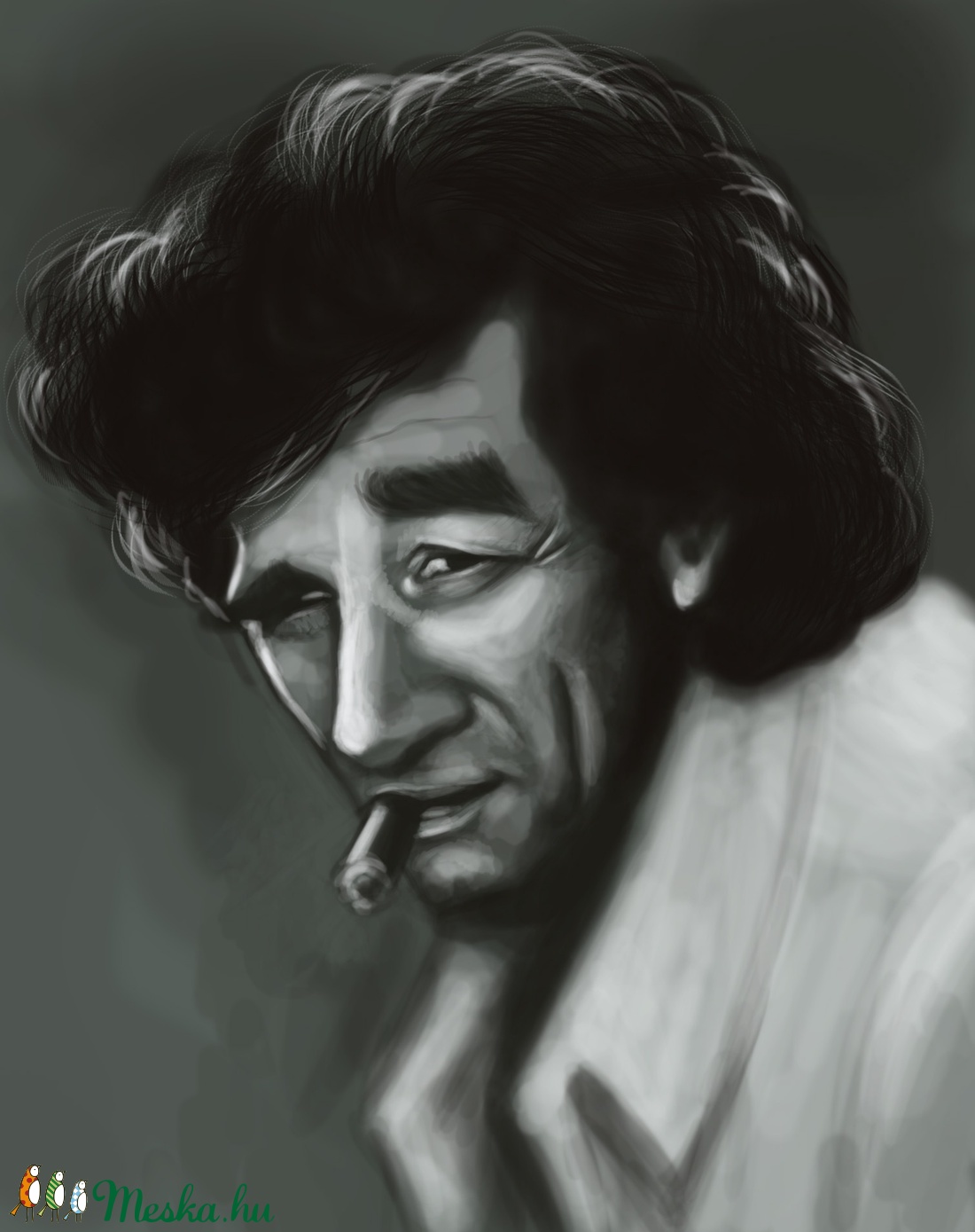 Columbo másképp - otthon & életmód - dekoráció - kép & falikép - Meska.hu Columbo másképp - otthon & életmód - dekoráció - kép & falikép - Meska.hu