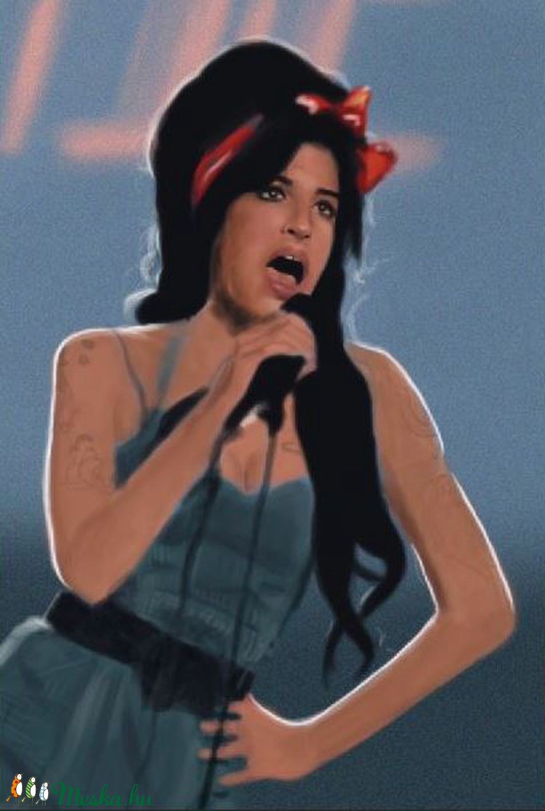 Amy Winehouse - otthon & életmód - dekoráció - kép & falikép - Meska.hu Amy Winehouse - otthon & életmód - dekoráció - kép & falikép - Meska.hu