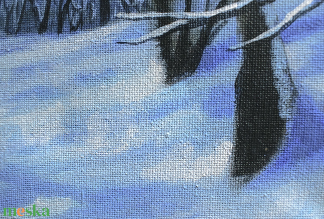 Havas Mátra - művészet - festmény - akril - Meska.hu