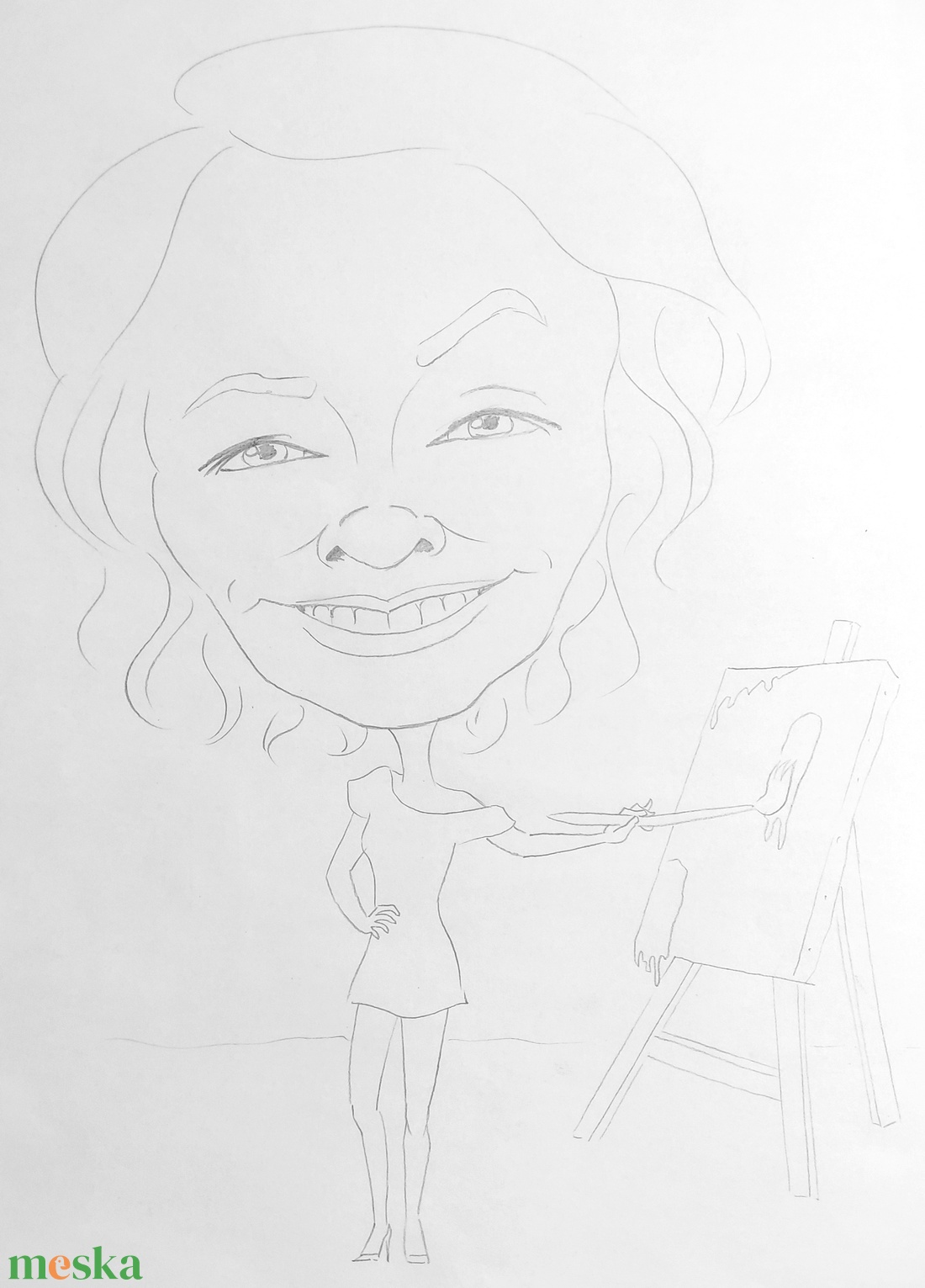 Karikatúra vagy portré fotóról - Kérlek olvasd el a termékleírást! - művészet - portré & karikatúra - karikatúra - Meska.hu