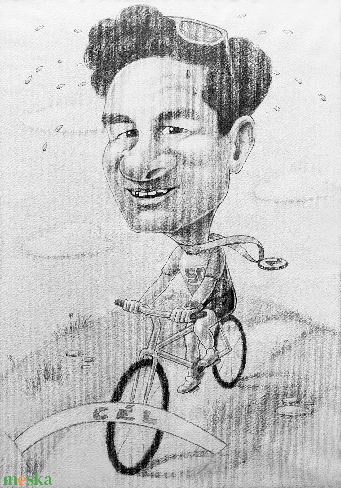 Portré, karikatúra fotóról - Kérlek, olvasd el a termékleírást - művészet - portré & karikatúra - karikatúra - Meska.hu