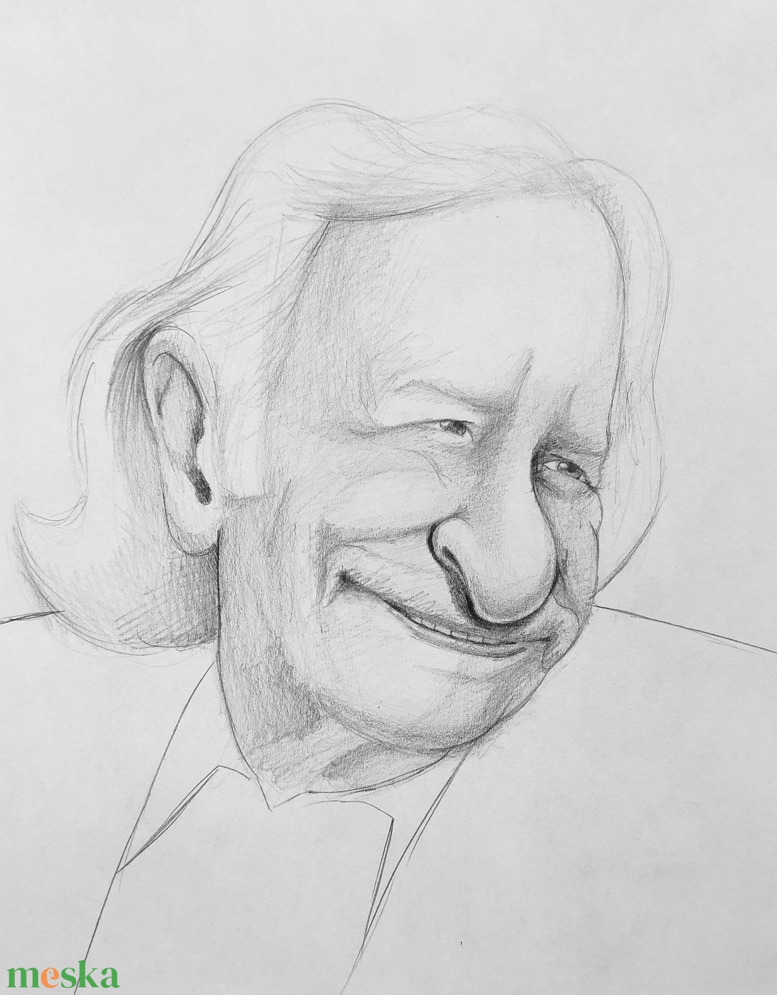 Portré, karikatúra fotóról - Kérlek, olvasd el a termékleírást - művészet - portré & karikatúra - karikatúra - Meska.hu