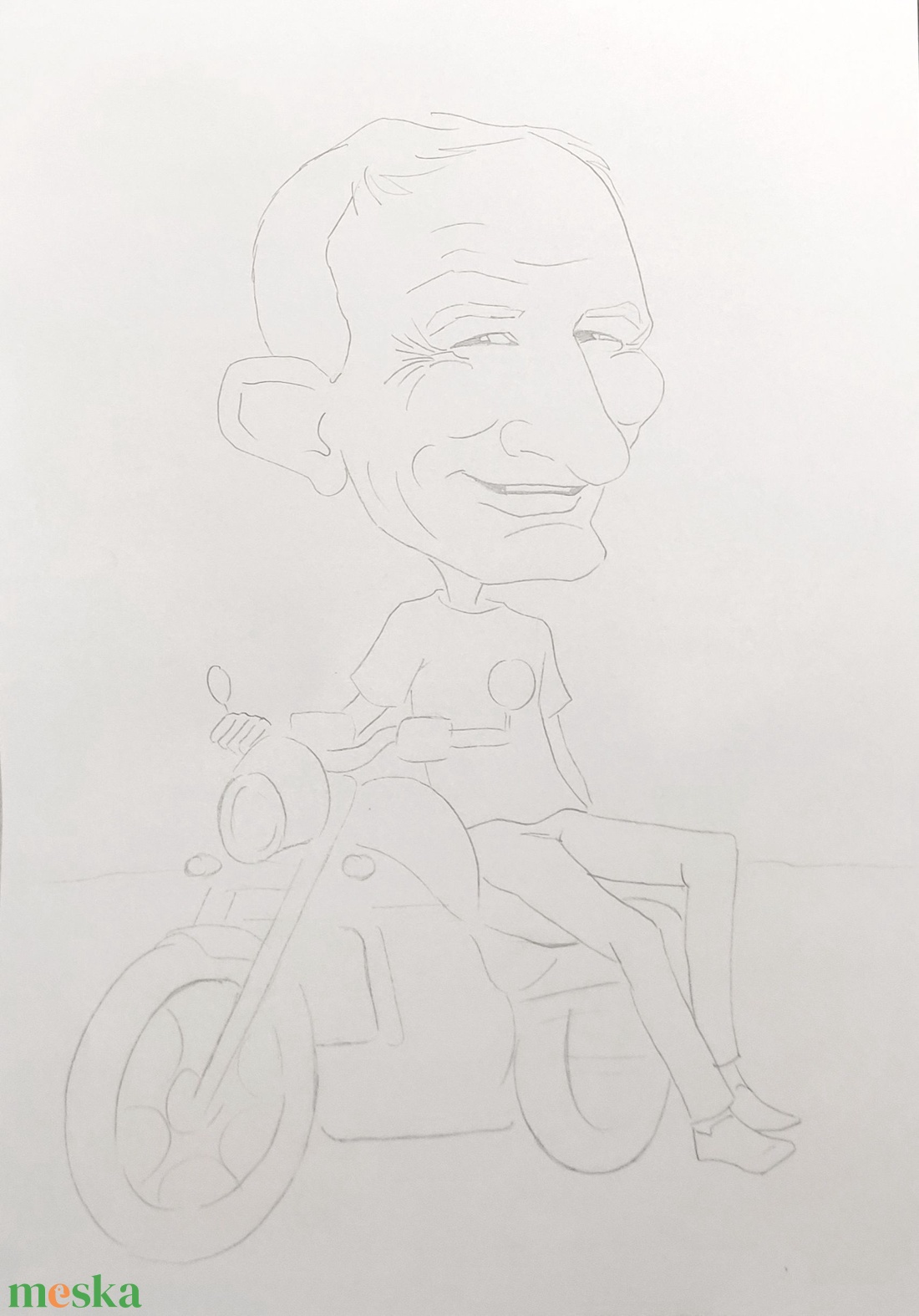 vázlat - művészet - portré & karikatúra - karikatúra - Meska.hu
