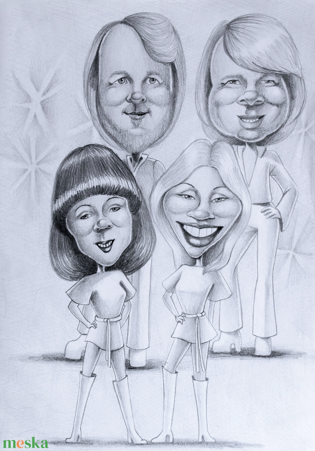 Portré, karikatúra fotóról - művészet - portré & karikatúra - karikatúra - Meska.hu