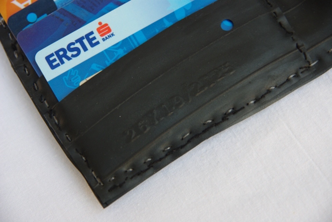 Férfi pénztárca vintage bicikli gumiból -  - Meska.hu