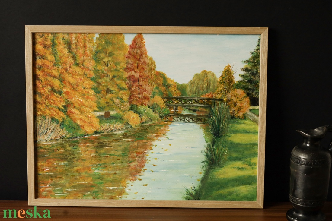 Holt Maros partja - művészet - festmény - olajfestmény - Meska.hu
