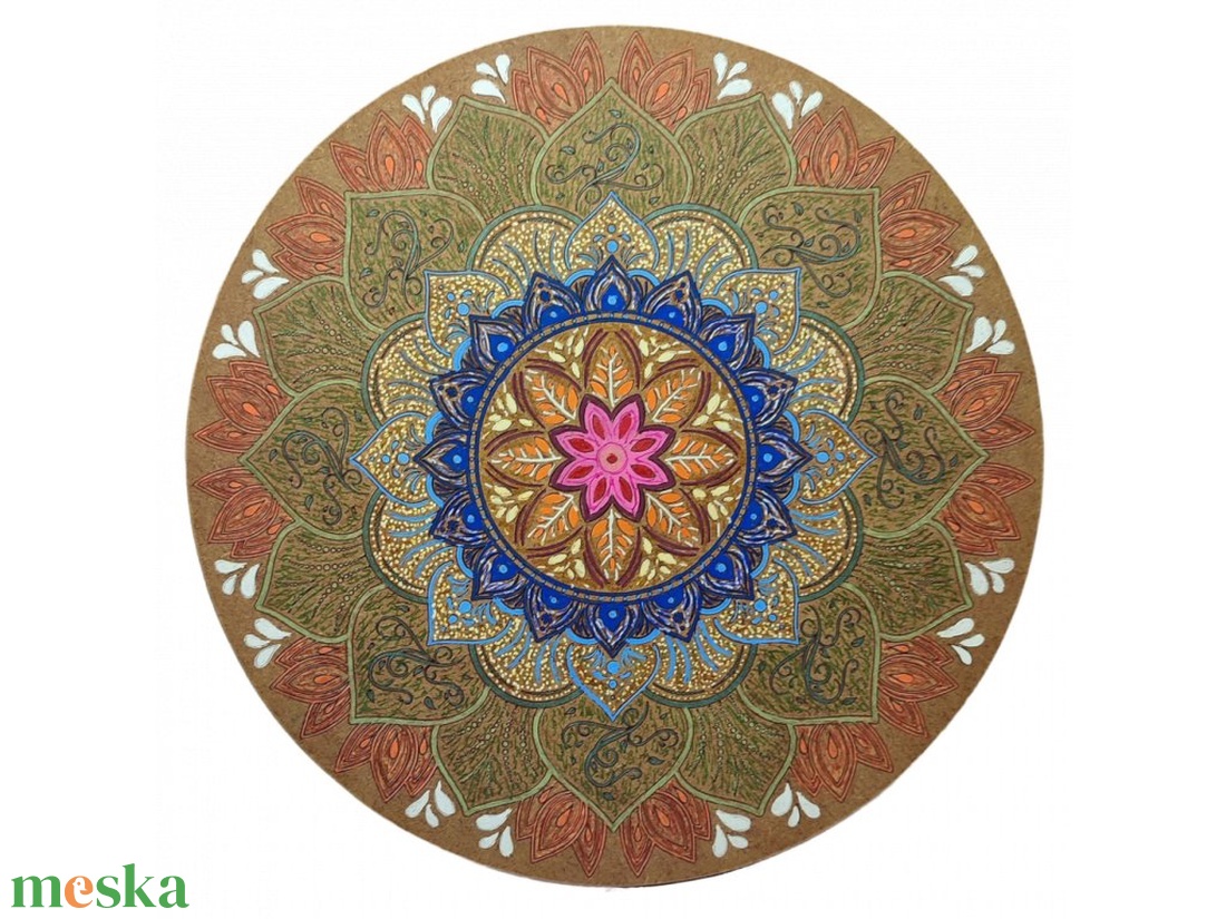 Szépség mandala, kézzel festett kerek falidísz - otthon & életmód - dekoráció - spiritualitás - mandala - Meska.hu Szépség mandala, kézzel festett kerek falidísz - otthon & életmód - dekoráció - spiritualitás - mandala - Meska.hu