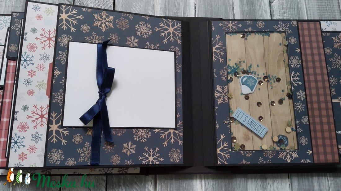 KÉSZLETEN - Legyen hó - Scrapbook album - otthon & életmód - papír, írószer - album & fotóalbum - Meska.hu KÉSZLETEN - Legyen hó - Scrapbook album - otthon & életmód - papír, írószer - album & fotóalbum - Meska.hu