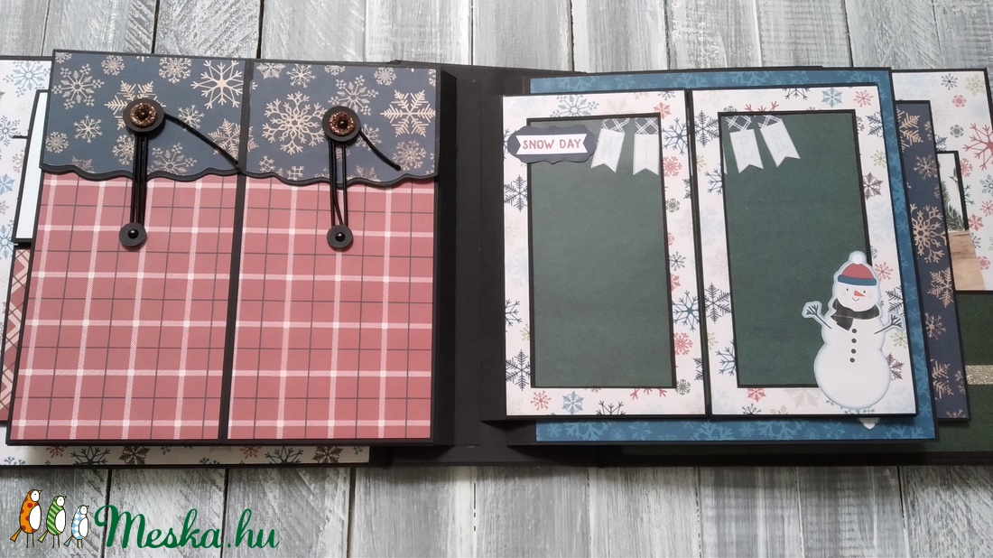 KÉSZLETEN - Legyen hó - Scrapbook album - otthon & életmód - papír, írószer - album & fotóalbum - Meska.hu KÉSZLETEN - Legyen hó - Scrapbook album - otthon & életmód - papír, írószer - album & fotóalbum - Meska.hu