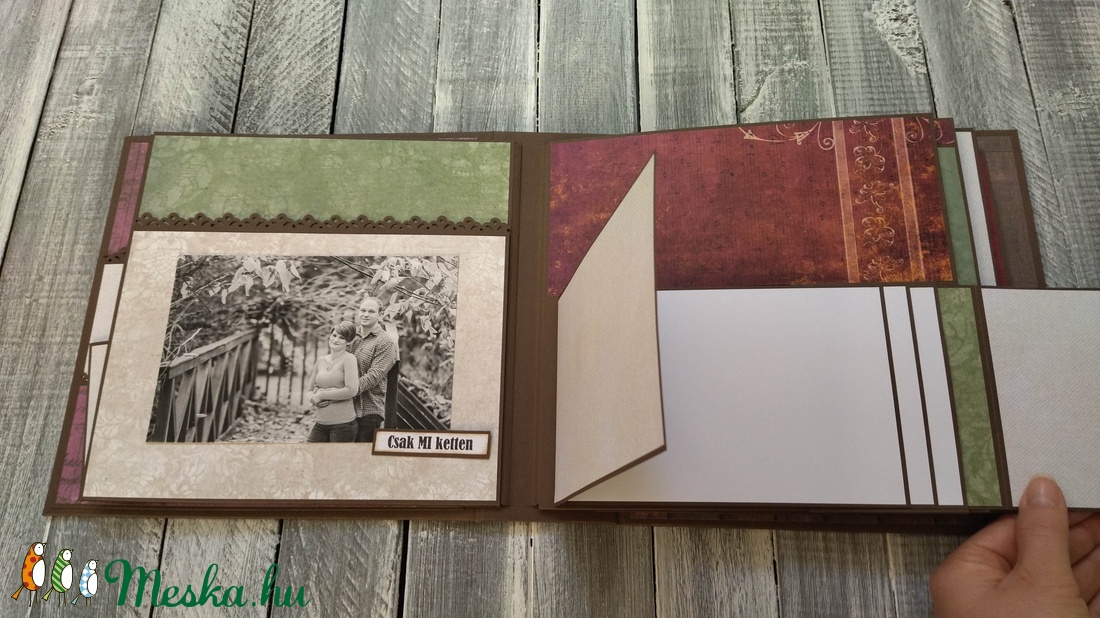Csodás februári esküvő - Scrapbook Fotó/emlékalbum - otthon & életmód - papír, írószer - album & fotóalbum - Meska.hu Csodás februári esküvő - Scrapbook Fotó/emlékalbum - otthon & életmód - papír, írószer - album & fotóalbum - Meska.hu