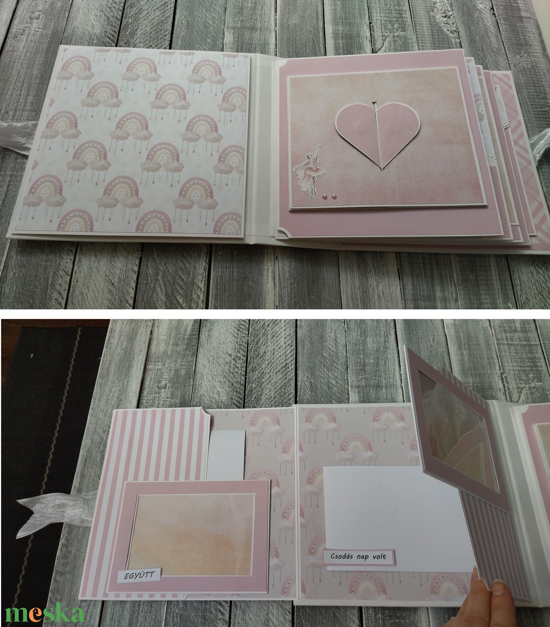 KÉSZLETEN - Balerinás Scrapbook fotó/emlékalbum - otthon & életmód - papír, írószer - album & fotóalbum - Meska.hu KÉSZLETEN - Balerinás Scrapbook fotó/emlékalbum - otthon & életmód - papír, írószer - album & fotóalbum - Meska.hu