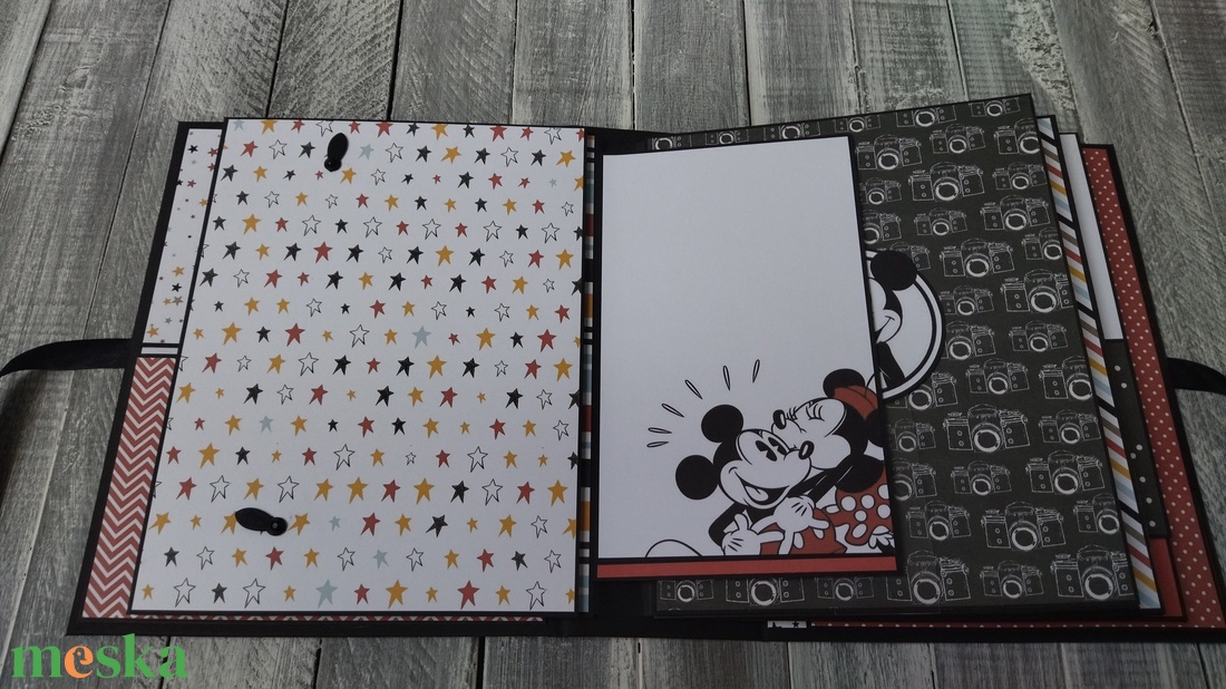 Készleten - Minnie scrapbook fotó/emlékalbum - otthon & életmód - papír, írószer - album & fotóalbum - Meska.hu Készleten - Minnie scrapbook fotó/emlékalbum - otthon & életmód - papír, írószer - album & fotóalbum - Meska.hu