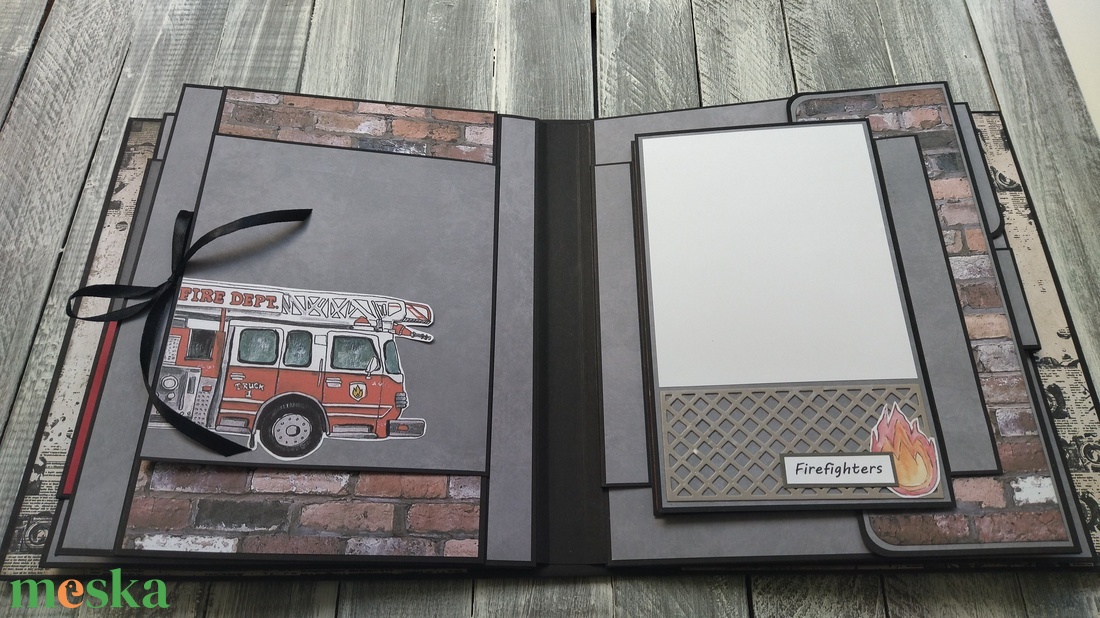 A Mi történetünk - Tűzoltóknak Nagy Tisztelettel - Scrapbook Fotó/emlékalbum - otthon & életmód - papír, írószer - album & fotóalbum - Meska.hu A Mi történetünk - Tűzoltóknak Nagy Tisztelettel - Scrapbook Fotó/emlékalbum - otthon & életmód - papír, írószer - album & fotóalbum - Meska.hu