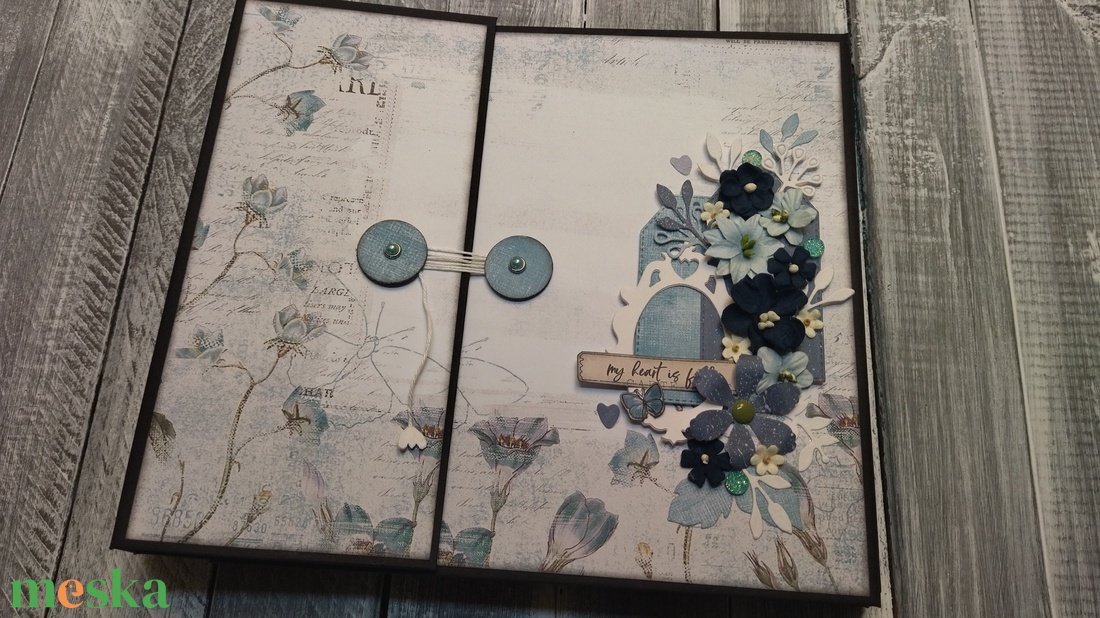 Készleten - Teal, azaz zöldeskék Pillangós - nevű Scrapbook fotó/emlékalbum - otthon & életmód - papír, írószer - album & fotóalbum - Meska.hu Készleten - Teal, azaz zöldeskék Pillangós - nevű Scrapbook fotó/emlékalbum - otthon & életmód - papír, írószer - album & fotóalbum - Meska.hu