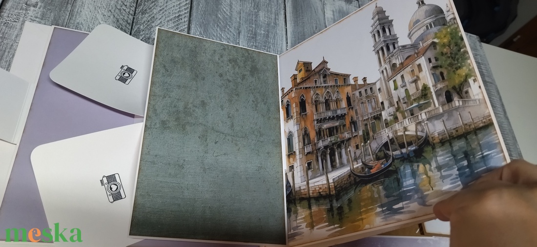Levendula/Velence Esküvői Scrapbook Fotóalbum (90 db fotó) - otthon & életmód - papír, írószer - album & fotóalbum - Meska.hu Levendula/Velence Esküvői Scrapbook Fotóalbum (90 db fotó) - otthon & életmód - papír, írószer - album & fotóalbum - Meska.hu