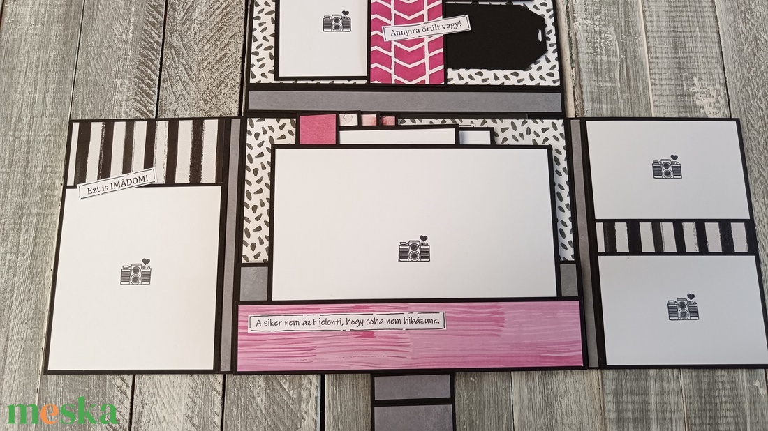 KÉSZLETEN Magenta Scrapbook Fotóalbum - otthon & életmód - papír, írószer - album & fotóalbum - Meska.hu KÉSZLETEN Magenta Scrapbook Fotóalbum - otthon & életmód - papír, írószer - album & fotóalbum - Meska.hu